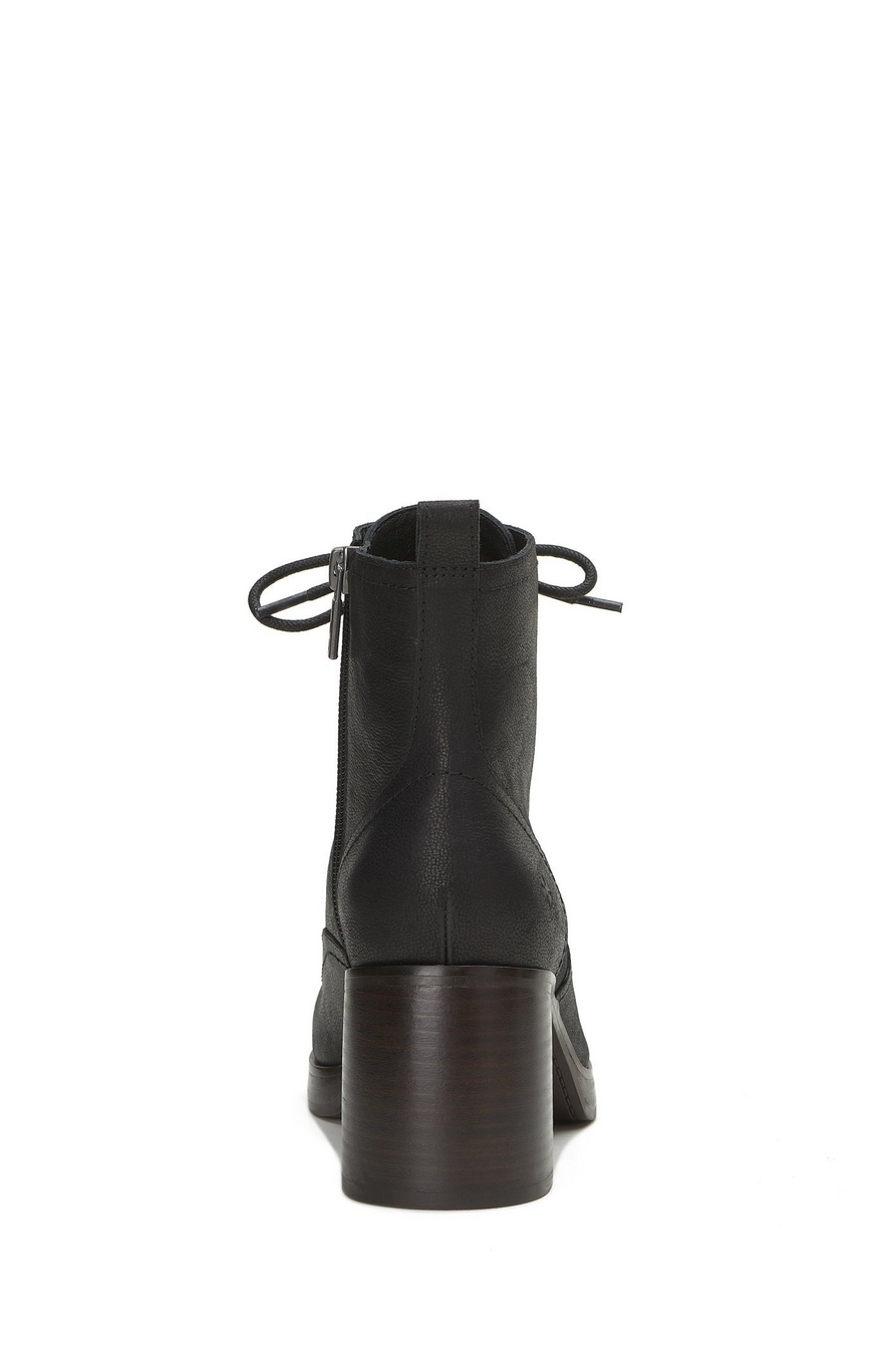 qiama heeled combat boot